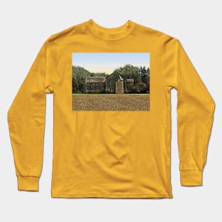 Golden Field Beautiful Barn No.2 Long Sleeve T-Shirt